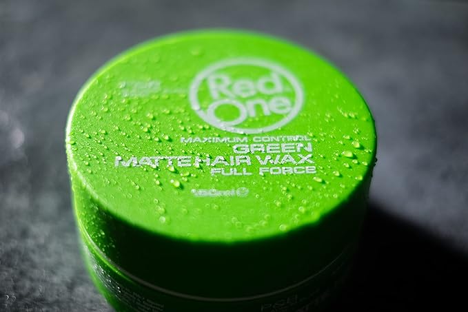 🟢 Cera Red One Verde – Aqua Hair Gel Wax