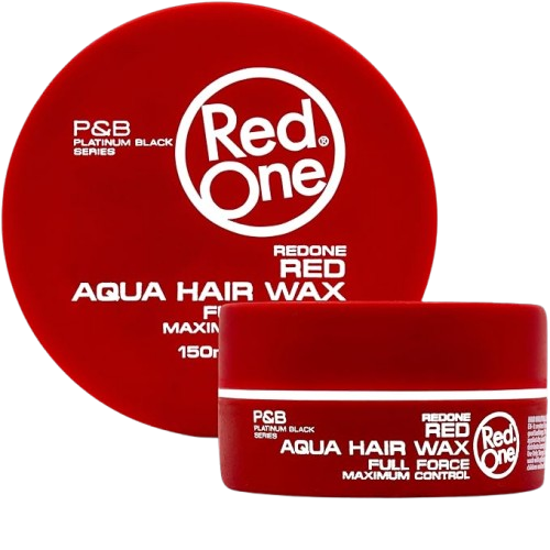 🟥 Cera Red One Roja – Aqua Hair Gel Wax