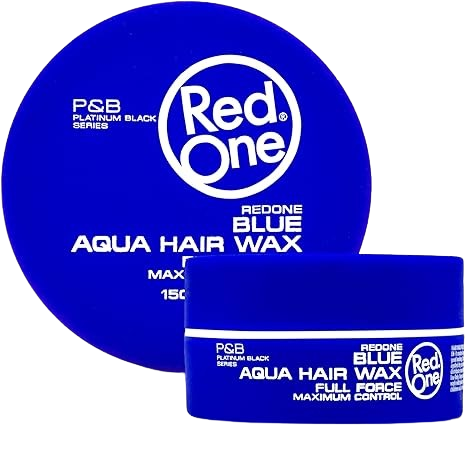 🔵 Cera Red One Azul Rey – Aqua Hair Gel Wax