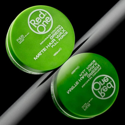 🟢 Cera Red One Verde – Aqua Hair Gel Wax