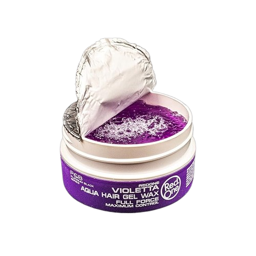 🟣 Cera Red One Morada – Aqua Hair Gel Wax