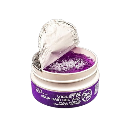 🟣 Cera Red One Morada – Aqua Hair Gel Wax