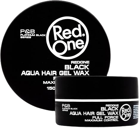 ⚫ Cera Red One Negra – Aqua Hair Gel Wax
