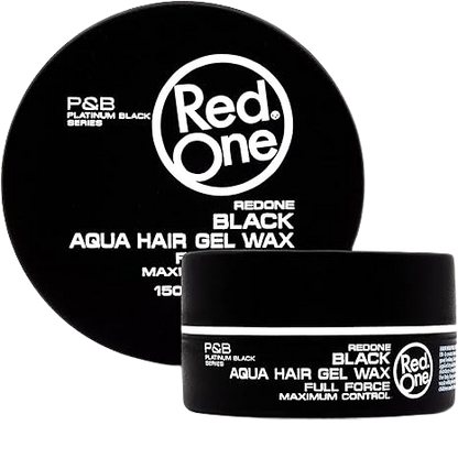 ⚫ Cera Red One Negra – Aqua Hair Gel Wax