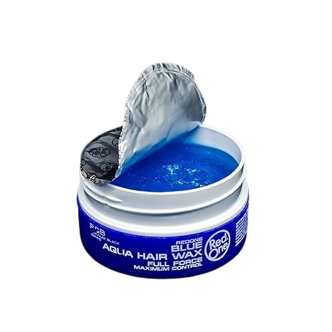 🔵 Cera Red One Azul Rey – Aqua Hair Gel Wax