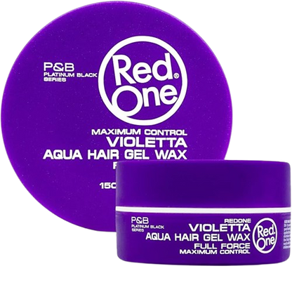 🟣 Cera Red One Morada – Aqua Hair Gel Wax