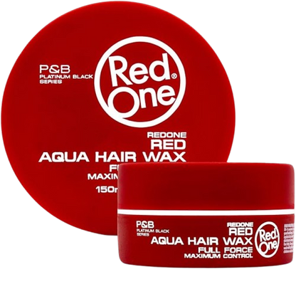 🟥 Cera Red One Roja – Aqua Hair Gel Wax