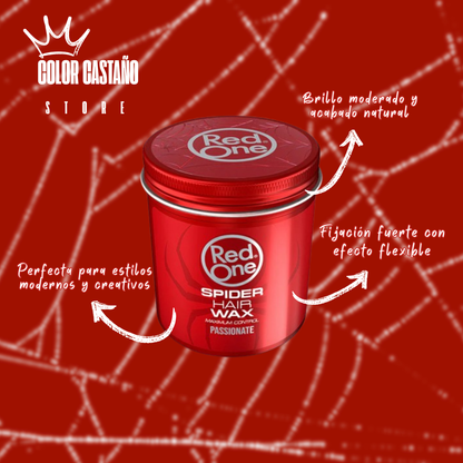 🕷️🔴 Red One Spider Wax – Red